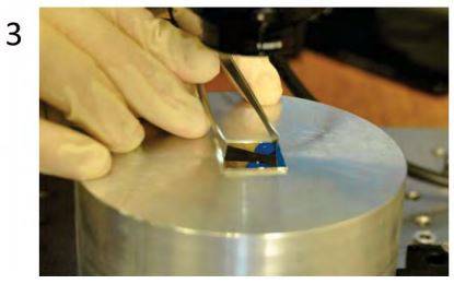 Step 3 | Stamping the desired flake (1) | Gel-Pak®