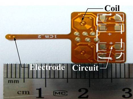 Coil + Electrode + Circuit | Wireless Microcoil Array | Gel-Pak®