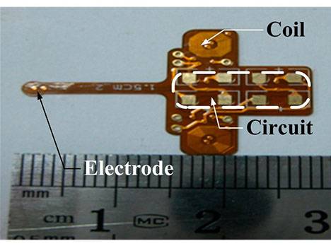 Coil + Circuit + Electrode | Wireless Microcoil Array | Gel-Pak®