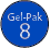 Gelpak Label X8