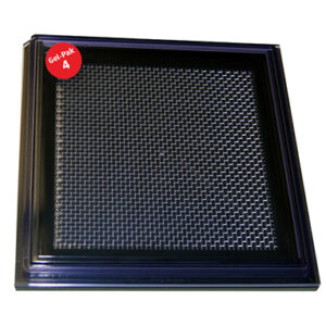 4" Vacuum Release Trays Dimensions 4.00" x 4.00" x 0.46"