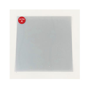 Gel-Film Dimensions 4.0" x 4.0"